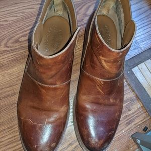 Used - Kork-ease Ryder Boots in Rum Leather, 7.5m
